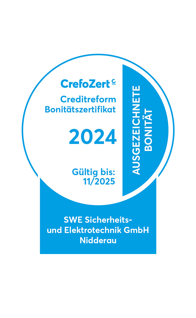 Zertifizierter Partner - SWE Sicherheits- und Elektrotechnik GmbH
